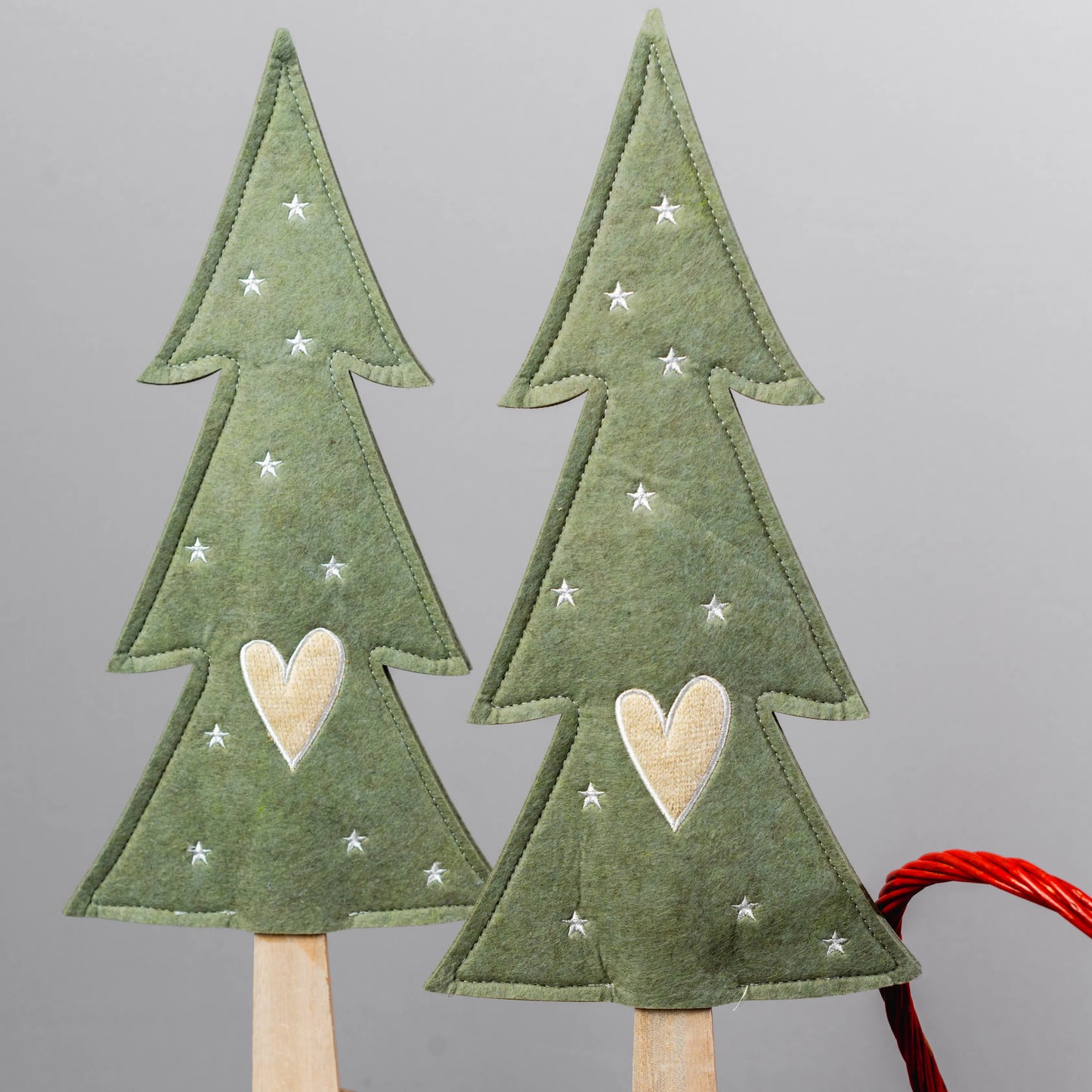 Árvore de Natal Eco de Feltro e Madeira