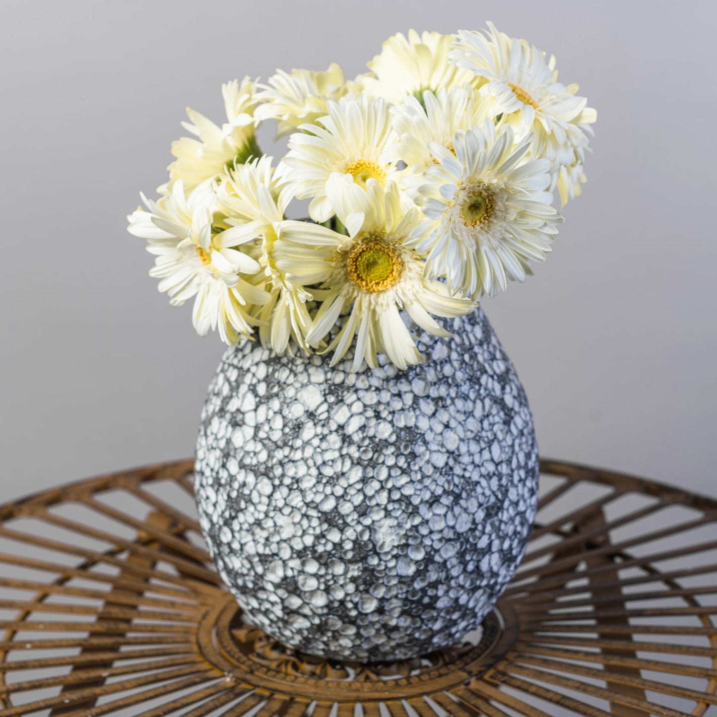 Jarra Cinza Bolinhas