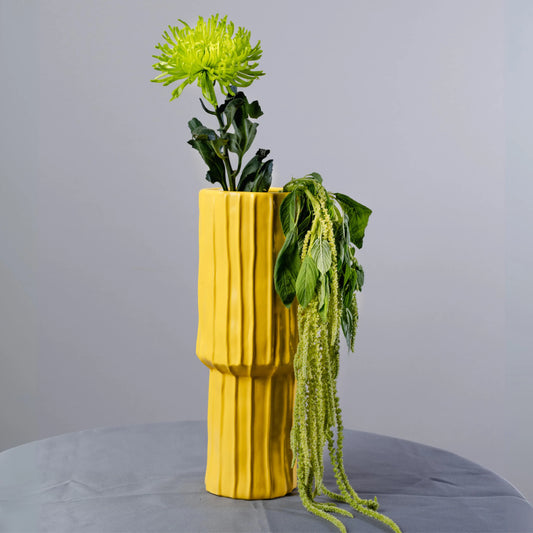 Yellow Monochrome Jar