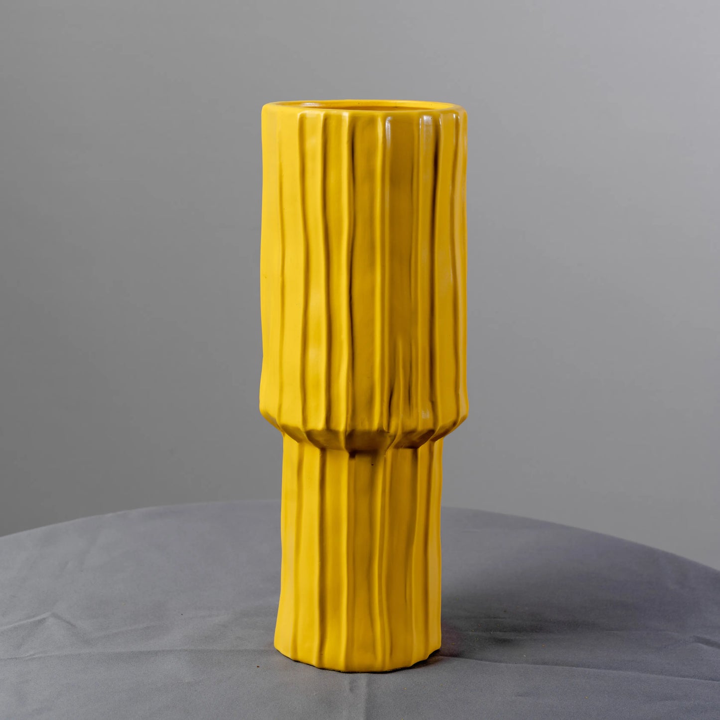 Jarra Monocromática Amarela