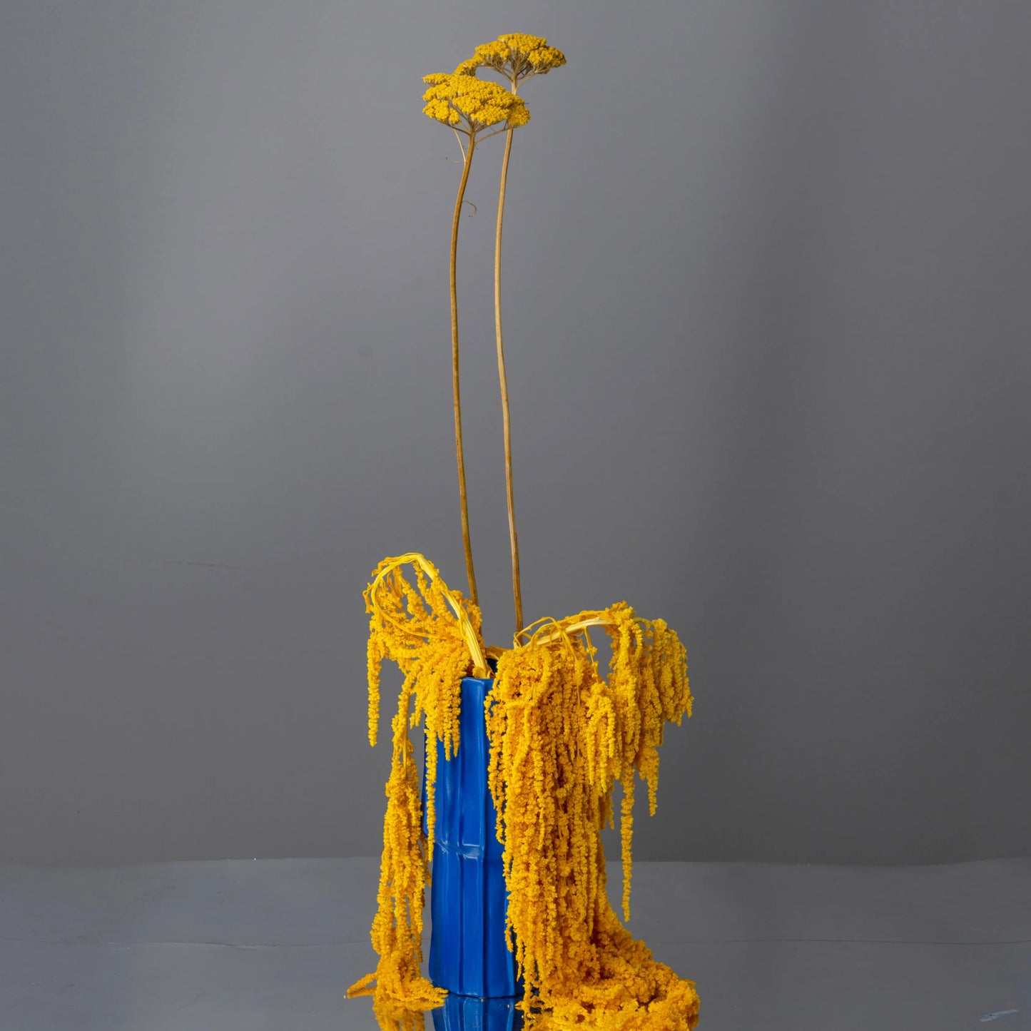 Jarra Monocromática Azul