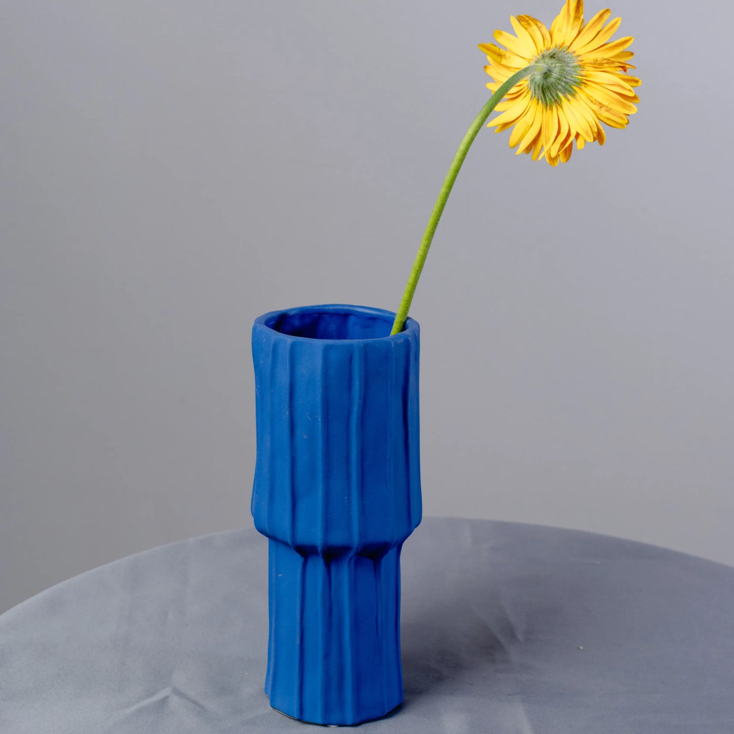 Jarra Monocromática Azul