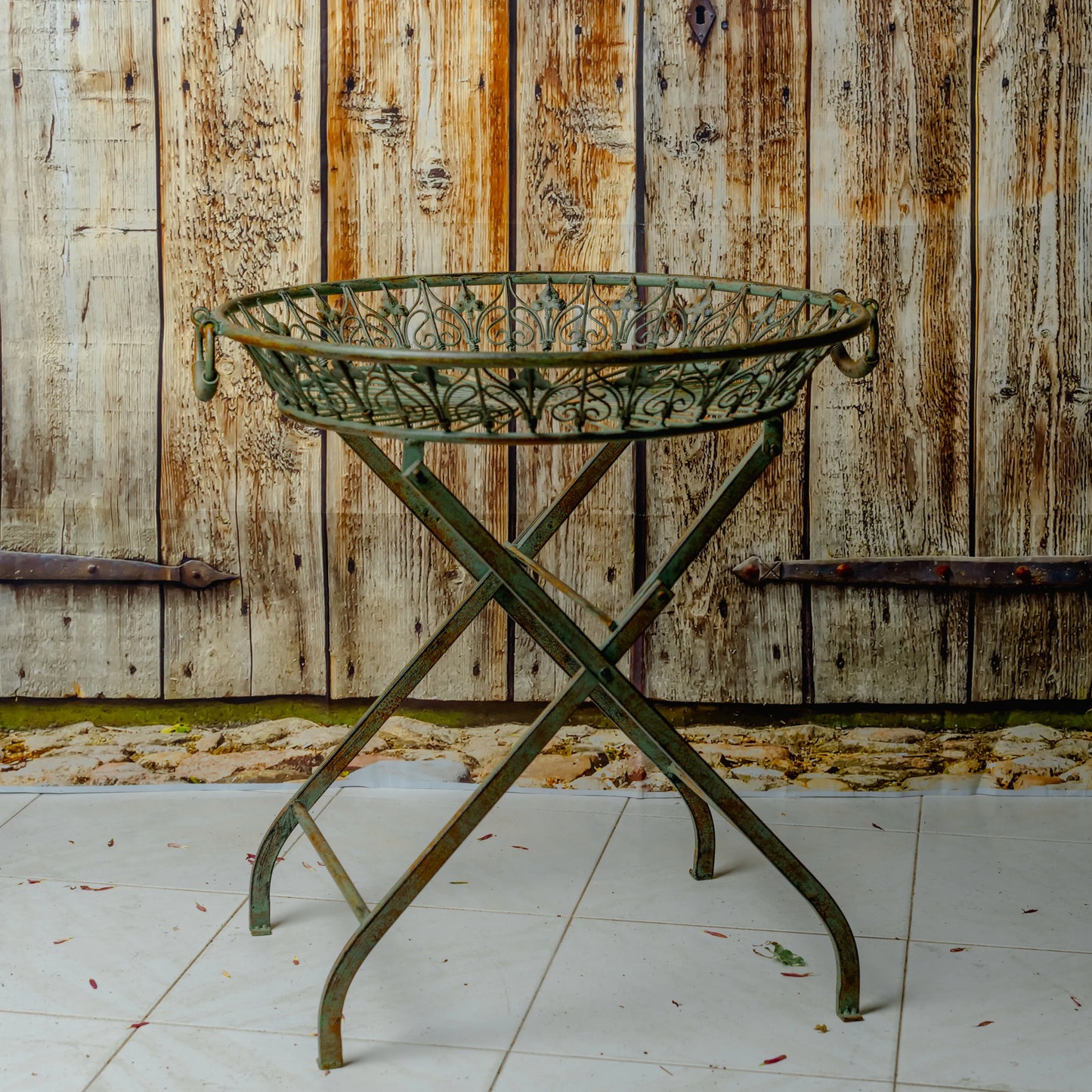 Mesa Redonda Para Plantas