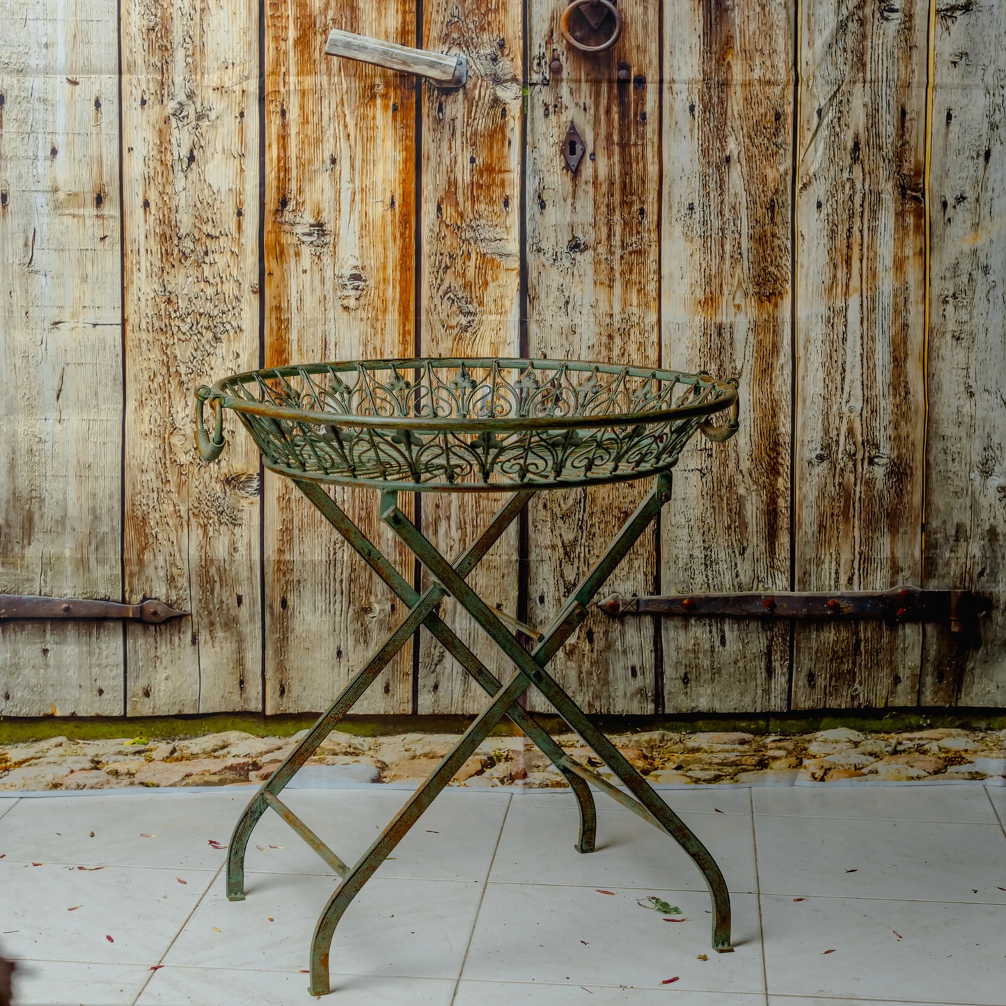Mesa Redonda Para Plantas