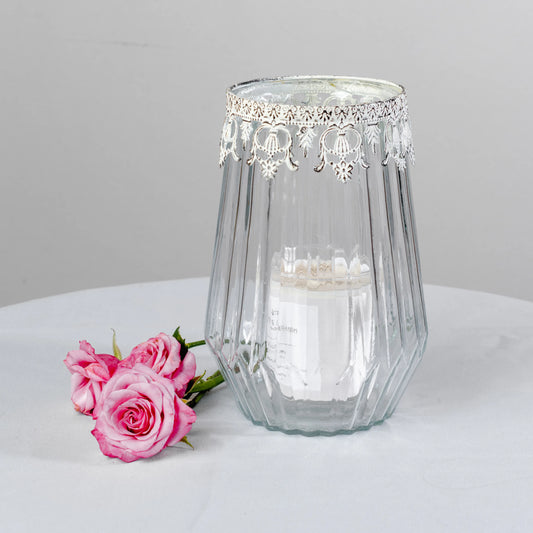 Porta-Velas Estilo Romântico