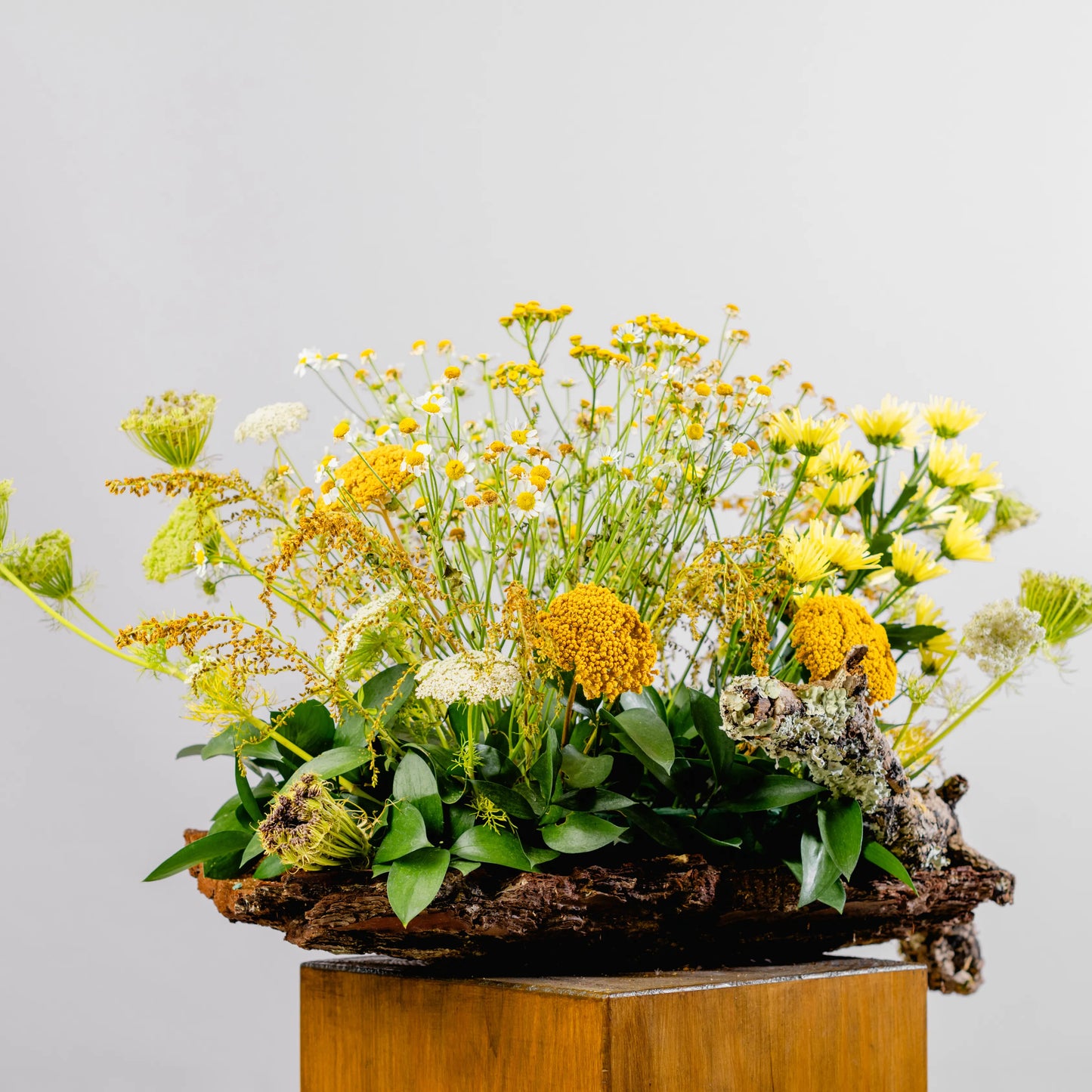 Composition florale "Clair à l'aube"