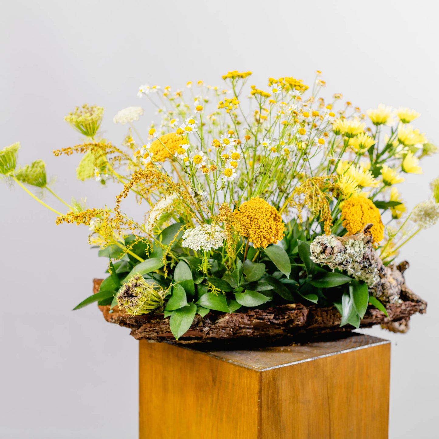 Composition florale "Clair à l'aube"