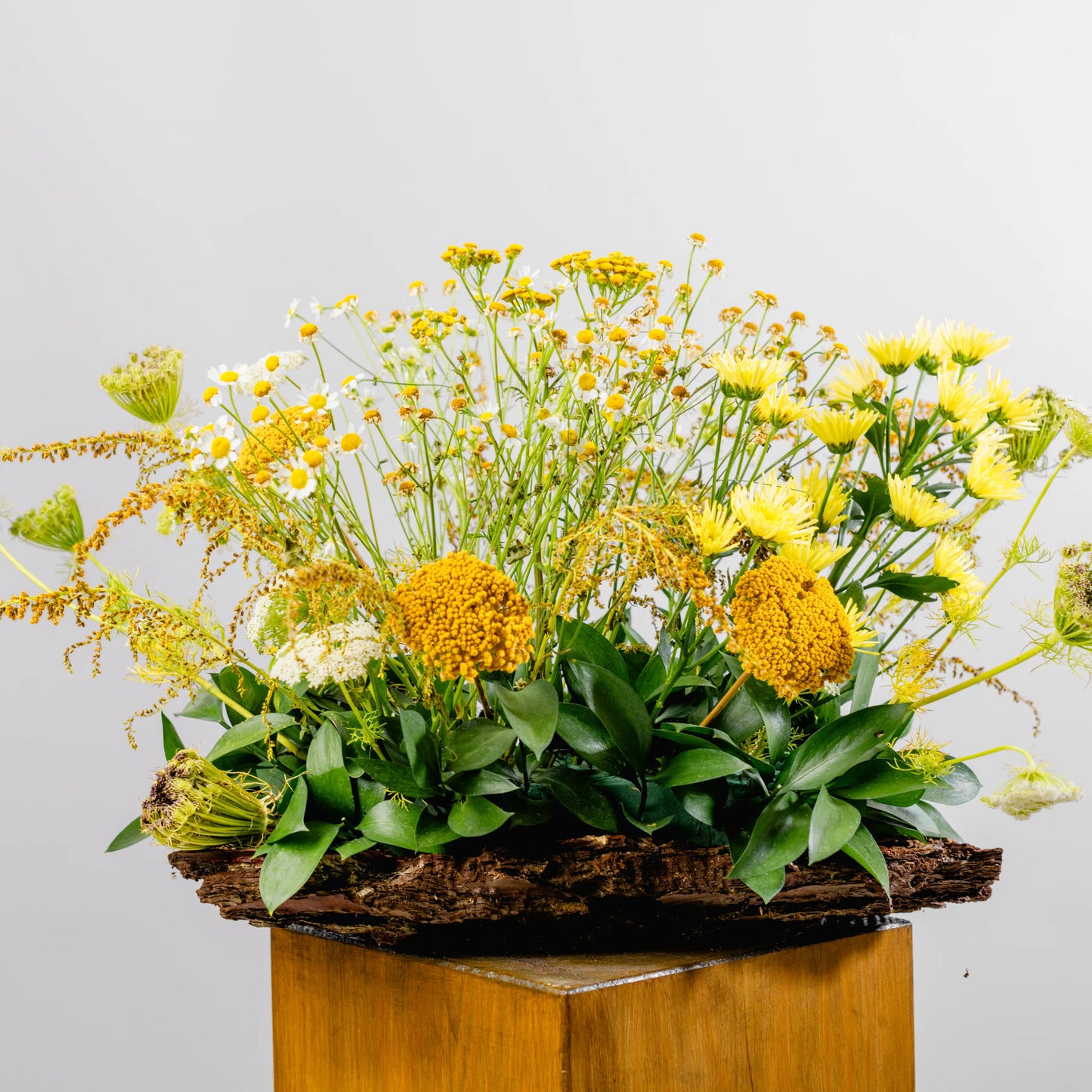Composition florale "Clair à l'aube"